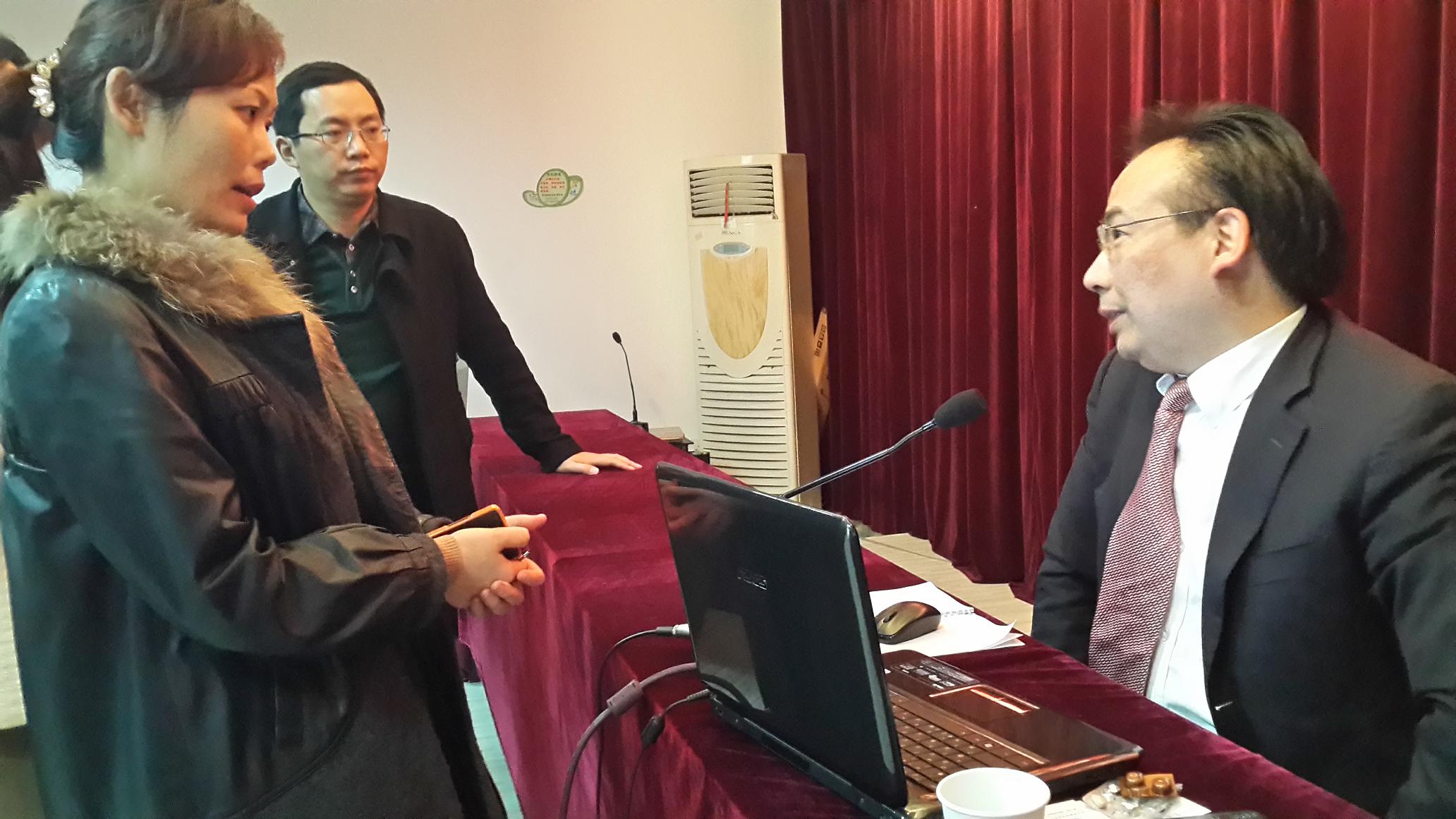 （赵律师课后为学员的咨询作答）